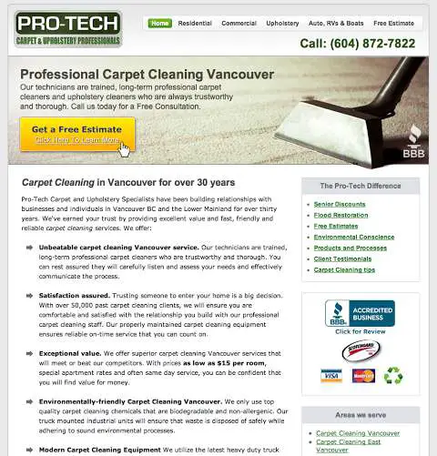 Pro-Tech Carpet Cleaning